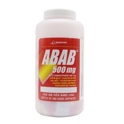 Thuốc ABAB 500, Acetaminophen 500mg Imexpharm, Chai 500 viên