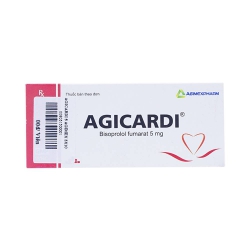 Thuốc tim mạch Agicardi 5mg Agimexpharm, Hộp 30 viên