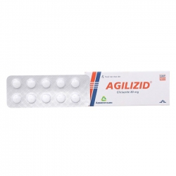 Thuốc tiểu đường Agilizid 80mg Agimexpharm, Hộp 30 viên