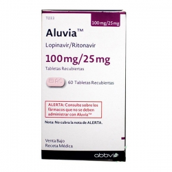 Thuốc HIV AbbVie Aluvia 100mg/25mg, Hộp 60 Viên