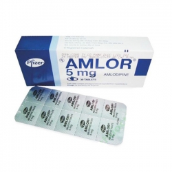 Thuốc Amlor Tab 5mg, Hộp 30 viên