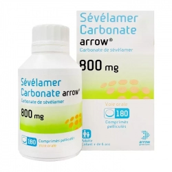 Thuốc Arrow Sevelamer Carbonate 800mg, Chai 180 viên