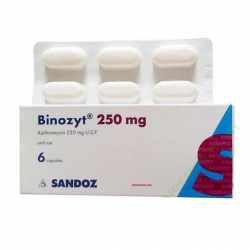 Thuốc Binozyt 250mg, Hộp 6 viên