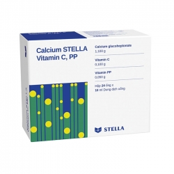 Thuốc bổ sung Canxi Calcium Stella Vitamin C, PP