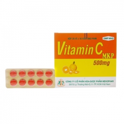 Thuốc bổ sung Vitamin C MKP 500mg | Hộp 20 vỉ x 10 viên