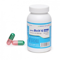 Thuốc bổ sung Vitamin Imexpharm Bvit 6 250mg, Chai 200 viên