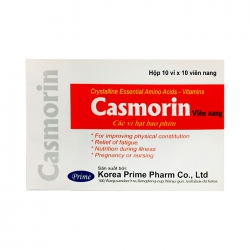 Thuốc bổ tăng cường sức khỏe Casmorin, Hộp 100 viên