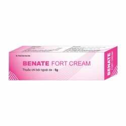 Thuốc bôi ngoài da Benate Fort Cream 5g