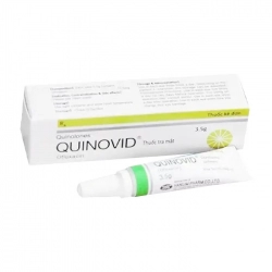 Quinovid Hanlim Pharm 3.5g - Thuốc tra mắt