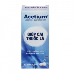 Cai thuốc lá Acetium, Hộp 30 viên
