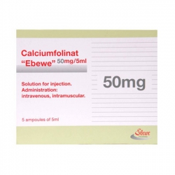 Thuốc Calciumfolinat Ebewe 50mg/5ml