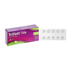 Thuốc chống dị ứng Telfast KIDS 30mg, Hộp 10 viên