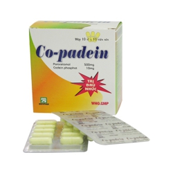 Thuốc Co-Padein 10mg Nadyphar, Hộp 100 viên