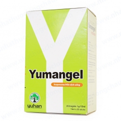 Thuốc dạ dày Yumangel - Almagate 1g, Hộp 15ml x 20 gói