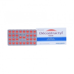 Thuốc Decontractyl 250 - Mephenesin 250mg, Hộp 2 vỉ × 30 viên