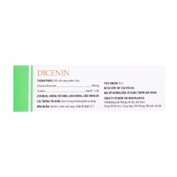 Thuốc Mediplantex Dicerin ( Choline alfoscerate 40mg )