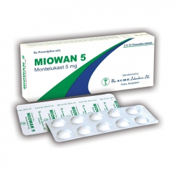 Thuốc chống dị ứng MIOWAN 5 - Montelukast 5mg