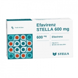Thuốc điều trị nhiễm HIV Stella Efavirenz Stada 600mg