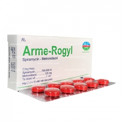 Thuốc điều trị nhiễm khuẩn ARME-ROGYL - Metronidazol 125mg