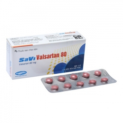 Thuốc điều trị tăng huyết áp Savi Valsartan 80mg