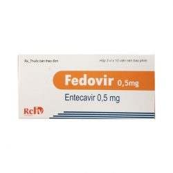 Fedovir 0.5mg Reliv Pharma 3 vỉ x 10 viên