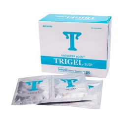 Thuốc điều trị viêm loét dạ dày tá tràng Trigel susp | 20 gói