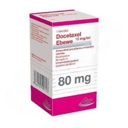 Thuốc Docetaxel Ebewe 80mg/8ml