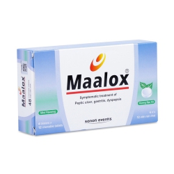 Thuốc đường tiêu hóa Maalox | Hộp 4 vỉ x 10 viên