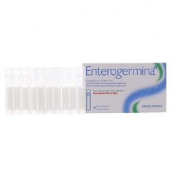 Enterogermina, Hộp 2 vỉ x 10 ống