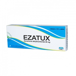Thuốc EZATUX - Eprazinon dihydroclorid 50mg | Hộp 3 vỉ x 10 viên