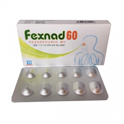 Thuốc Fexnad 60 Nadyphar, Fexofenadine 60mg, Hộp 10 viên