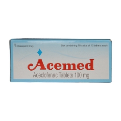 Thuốc kháng viêm ACEMED - Aceclofenac 100mg