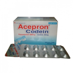 VPC Acepron Codein 500mg, Hộp 100 viên