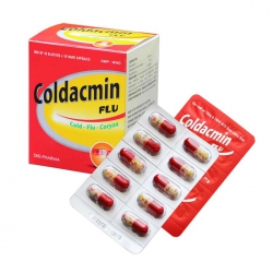 Thuốc giảm đau hạ sốt DHG Coldacmin Flu