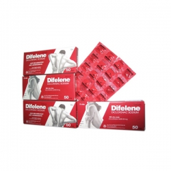 Thuốc giảm đau hạ sốt Difelene  50mg, Hộp 10 viên