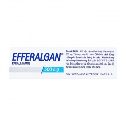 Thuốc giảm đau hạ sốt Efferalgan 500
