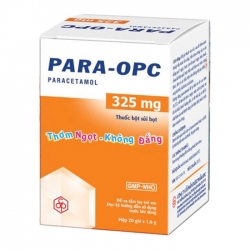 Thuốc giảm đau - hạ sốt Para OPC 325mg, Hộp 20 gói