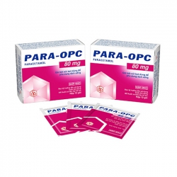 Thuốc giảm đau hạ sốt PARA - OPC 80mg
