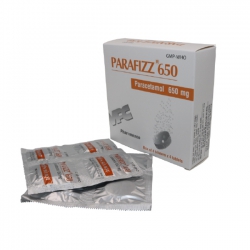 Thuốc giảm đau hạ sốt PARAFIZZ 650