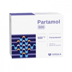 Thuốc giảm đau hạ sốt Partamol 500 (Chai)