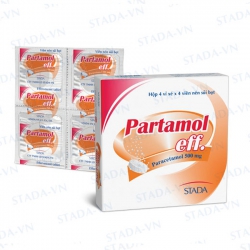 Thuốc giảm đau hạ sốt Partamol eff STADA
