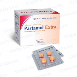 Thuốc giảm đau hạ sốt Partamol Extra STADA
