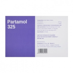 Thuốc giảm đau hạ sốt Stella Partamol 325 (Chai)
