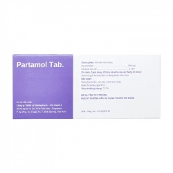 Paracetamol Tab 500mg Stella 10 vỉ x 10 viên - Điều trị giảm đau, hạ sốt