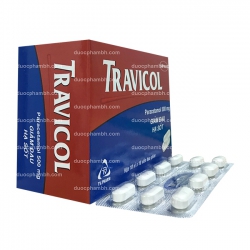Thuốc giảm đau hạ sốt TRAVICOL - Paracetamol 500mg