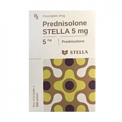 Thuốc giảm đau kháng viêm Prednisolon 5mg Stella