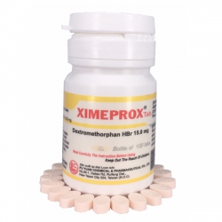 Thuốc giảm ho Ximeprox Taiwan - Dextromethorphan 15mg