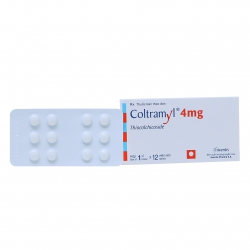 Thuốc giãn cơ Coltramyl 4 - Thiocolchicoside 4mg, Hộp 1 vỉ × 12 viên