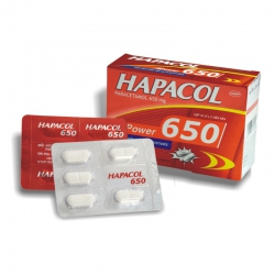 Thuốc Hapacol 650mg DHG, Hộp 50 viên