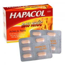 Thuốc Hapacol Aches & Pains DHG, Hộp 50 viên